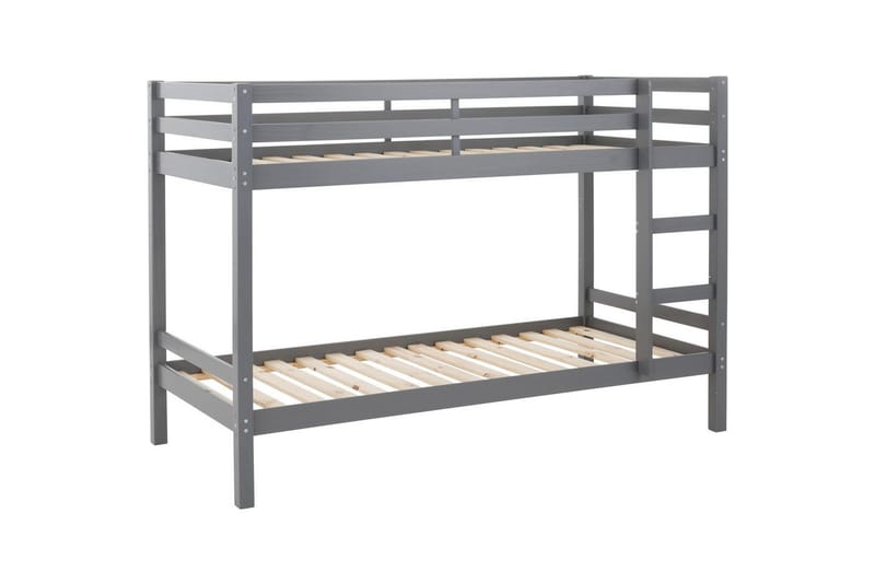 Våningssäng Alpi 208x103x143 cm, Grå - 208x103x143 cm, Grå - Möbler - Barnmöbler - Barnsäng & juniorsäng - Loftsäng barn