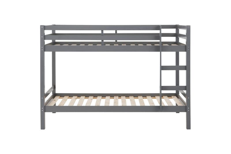 Våningssäng Alpi 208x103x143 cm, Grå - 208x103x143 cm, Grå - Möbler - Barnmöbler - Barnsäng & juniorsäng - Våningssäng barn