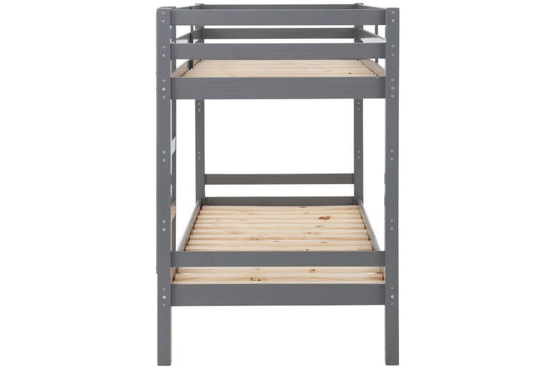 Våningssäng Alpi 208x103x143 cm, Grå - 208x103x143 cm, Grå - Möbler - Barnmöbler - Barnsäng & juniorsäng - Våningssäng barn