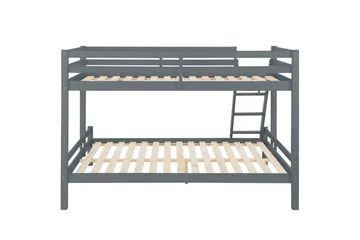 Våningssäng Alpi 280x142x143 cm, Grå - 280x142x143 cm, Grå - Möbler - Barnmöbler - Barnsäng & juniorsäng - Loftsäng barn