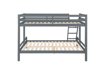 Våningssäng Alpi 280x142x143 cm, Grå - 280x142x143 cm, Grå - Möbler - Barnmöbler - Barnsäng & juniorsäng - Våningssäng barn