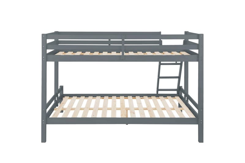 Våningssäng Alpi 280x142x143 cm, Grå - 280x142x143 cm, Grå - Möbler - Barnmöbler - Barnsäng & juniorsäng - Våningssäng barn