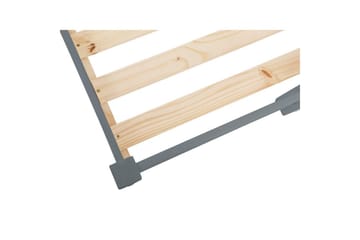 Våningssäng Alpi 280x142x143 cm, Grå - 280x142x143 cm, Grå - Möbler - Barnmöbler - Barnsäng & juniorsäng - Våningssäng barn