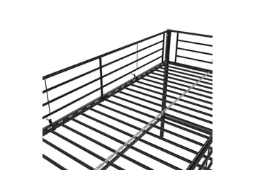 Våningssäng Jodie Svart - Svart - Möbler - Barnmöbler - Barnsäng & juniorsäng - Loftsäng barn