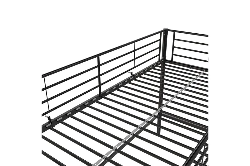 Våningssäng Jodie Svart - Svart - Möbler - Barnmöbler - Barnsäng & juniorsäng - Loftsäng barn