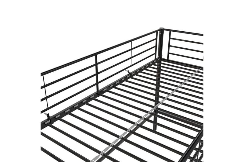 Våningssäng Jodie Svart - Svart - Möbler - Barnmöbler - Barnsäng & juniorsäng - Loftsäng barn