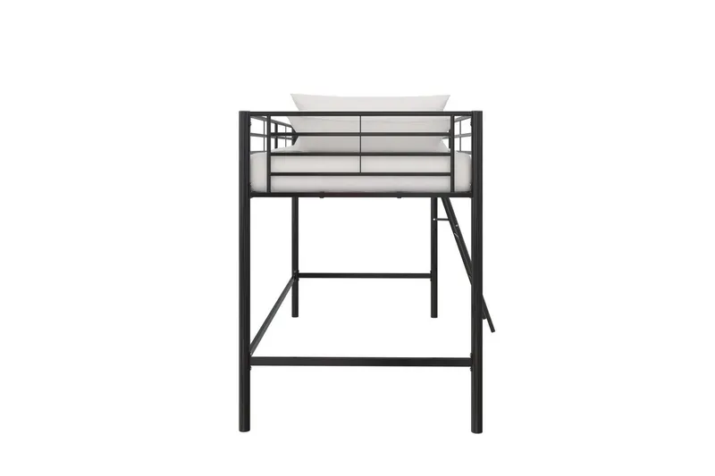 Våningssäng Jodie Svart - Svart - Möbler - Barnmöbler - Barnsäng & juniorsäng - Loftsäng barn