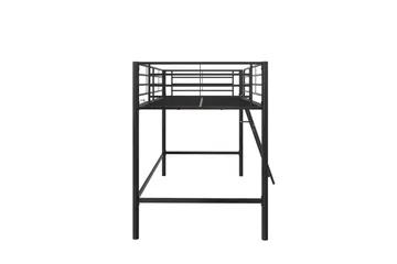 Våningssäng Jodie Svart - Svart - Möbler - Barnmöbler - Barnsäng & juniorsäng - Loftsäng barn