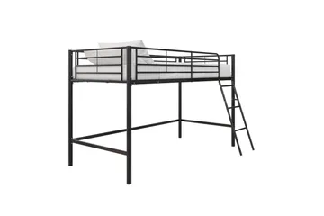Våningssäng Jodie Svart - Svart - Möbler - Barnmöbler - Barnsäng & juniorsäng - Loftsäng barn