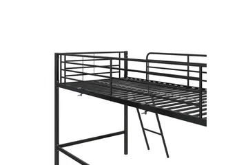 Våningssäng Jodie Svart - Svart - Möbler - Barnmöbler - Barnsäng & juniorsäng - Loftsäng barn