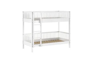 Våningssäng med säkerhetsräcke Forrest Bok - Bok - Möbler - Barnmöbler - Barnsäng & juniorsäng - Loftsäng barn