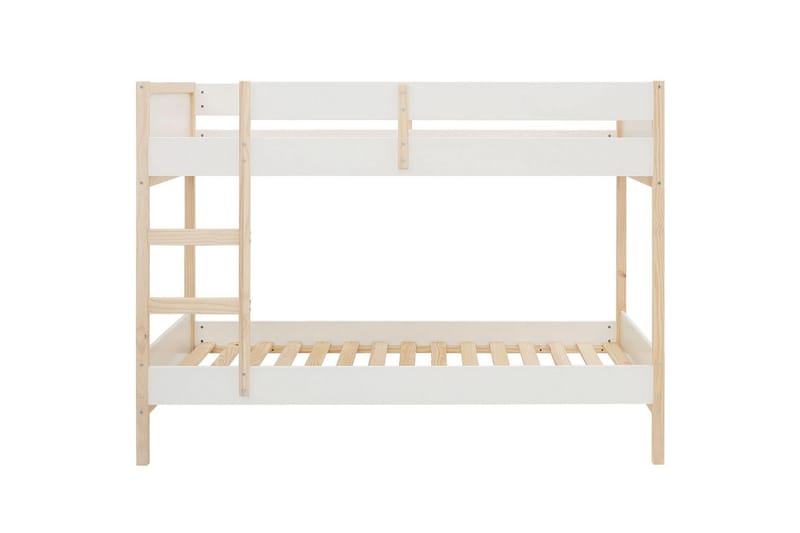 Våningssäng Square Line Vit, 150x205x96 cm - Vit, 150x205x96 cm - Möbler - Barnmöbler - Barnsäng & juniorsäng - Loftsäng barn