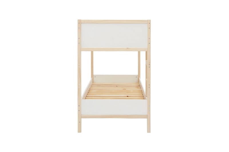 Våningssäng Square Line Vit, 150x205x96 cm - Vit, 150x205x96 cm - Möbler - Barnmöbler - Barnsäng & juniorsäng - Loftsäng barn