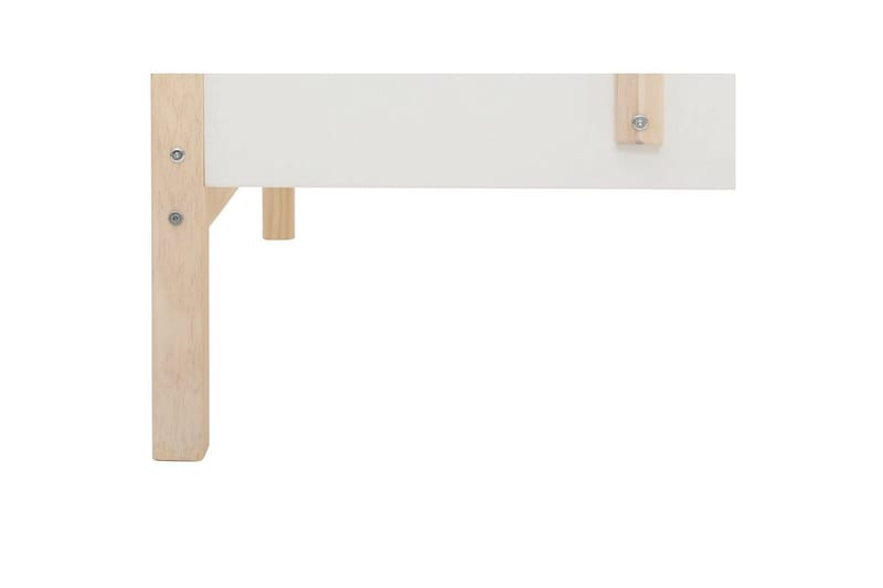 Våningssäng Square Line Vit, 150x205x96 cm - Vit, 150x205x96 cm - Möbler - Barnmöbler - Barnsäng & juniorsäng - Loftsäng barn