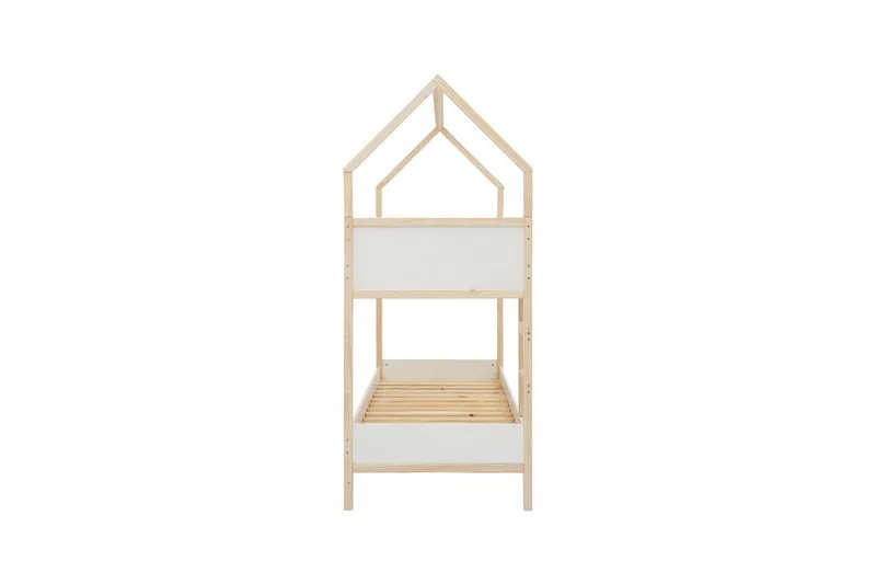Våningssäng Square Line Vit, 223x205x96 cm - Vit, 223x205x96 cm - Möbler - Barnmöbler - Barnsäng & juniorsäng - Våningssäng barn