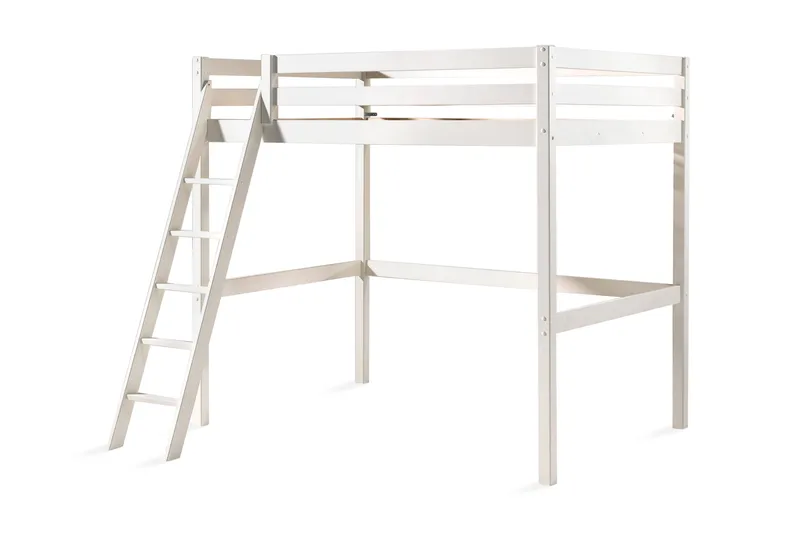 Pirue Loftsäng - Vit - Möbler - Barnmöbler - Barnsäng & juniorsäng - Våningssäng barn