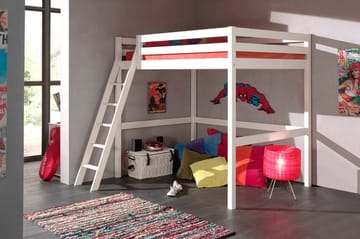 Pirue Loftsäng - Vit - Möbler - Barnmöbler - Barnsäng & juniorsäng - Våningssäng barn