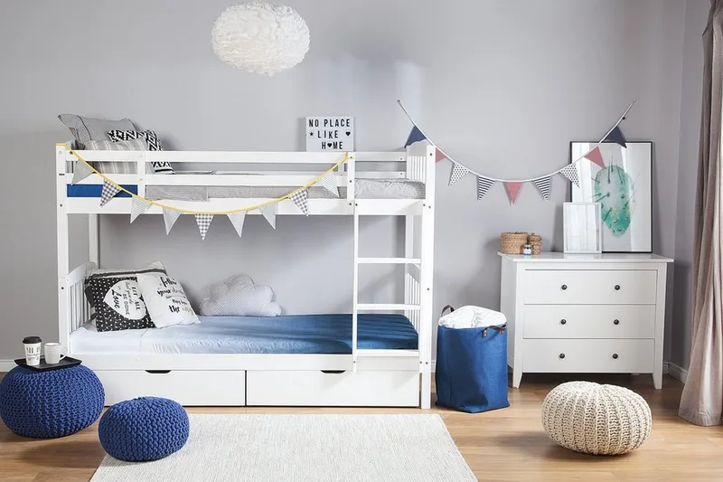 Revin Våningssäng 90|200 cm - Vit - Möbler - Barnmöbler - Barnsäng & juniorsäng - Våningssäng barn