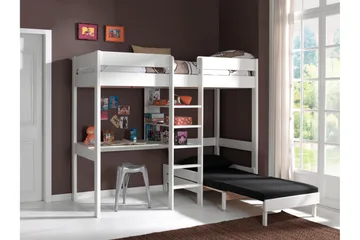 Sovaren Loftsäng med Myshörna - Vit - Möbler - Barnmöbler - Barnsäng & juniorsäng - Våningssäng barn