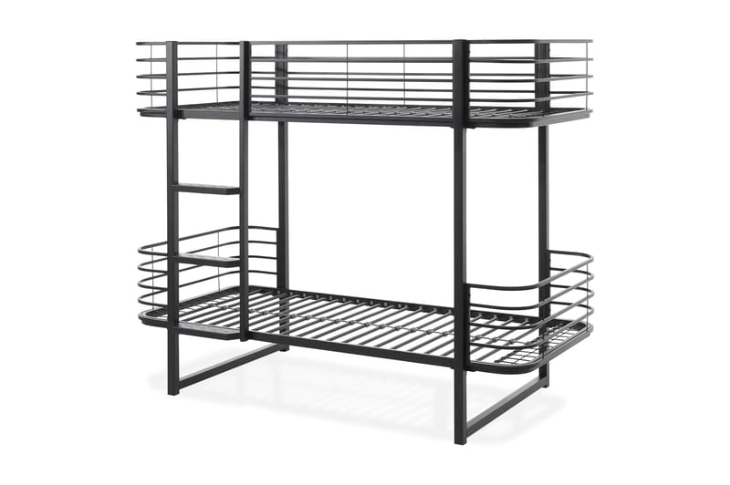 Våningssäng Climbers 90x200 - Svart - Möbler - Barnmöbler - Barnsäng & juniorsäng - Våningssäng barn