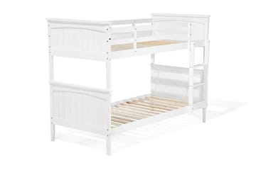 Våningssäng Ecouves 90x200 cm med Förvaring - Vit - Möbler - Barnmöbler - Barnsäng & juniorsäng - Våningssäng barn