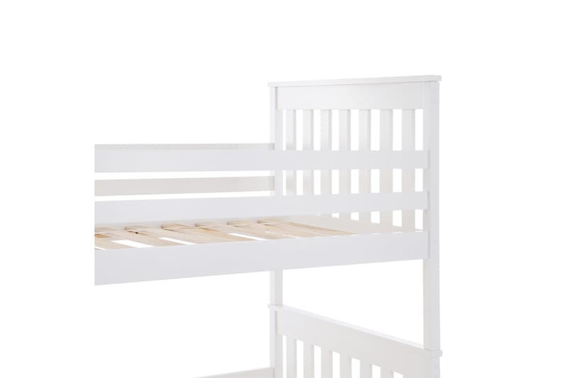 Våningssäng Katara 90x200 cm - Vit - Våningssäng barn - Loftsäng barn
