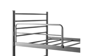 Våningssäng Två Liggplatser Maniram 90 cm - Svart - Möbler - Barnmöbler - Barnsäng & juniorsäng - Våningssäng barn