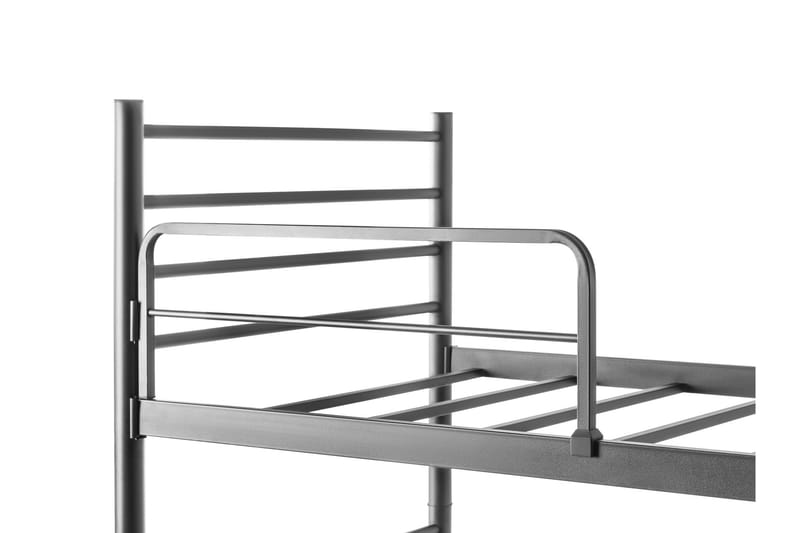 Våningssäng Två Liggplatser Maniram 90 cm - Svart - Möbler - Barnmöbler - Barnsäng & juniorsäng - Våningssäng barn