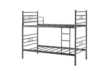 Våningssäng Två Liggplatser Muskan 90 cm - Svart - Möbler - Barnmöbler - Barnsäng & juniorsäng - Våningssäng barn