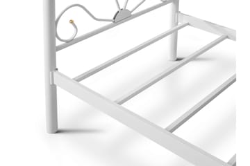 Våningssäng Två Liggplatser Nagatomo 90 cm - Vit - Möbler - Barnmöbler - Barnsäng & juniorsäng - Våningss�äng barn
