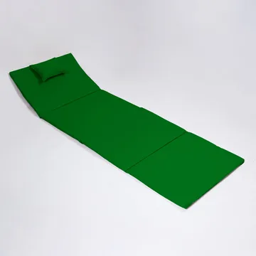 Wylen Fällbar Bäddbar Skummadrass 55x180 cm i Textil - Grön - Möbler - Barnmöbler - Barnsäng & juniorsäng - Resårbotten barn & barn madrasser