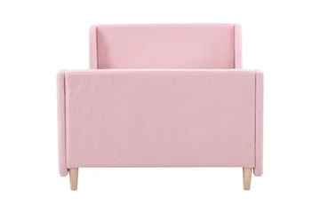 Barnsäng Laye - Rosa, ljust trä - Möbler - Barnmöbler - Barnsäng & juniorsäng