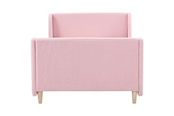 Barnsäng Laye - Rosa, ljust trä - Möbler - Barnmöbler - Barnsäng & juniorsäng