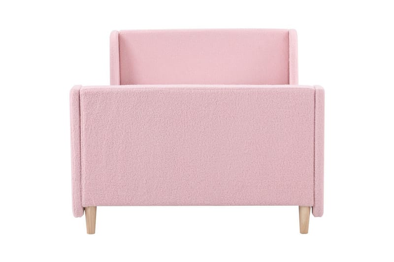 Barnsäng Laye - Rosa, ljust trä - Möbler - Barnmöbler - Barnsäng & juniorsäng