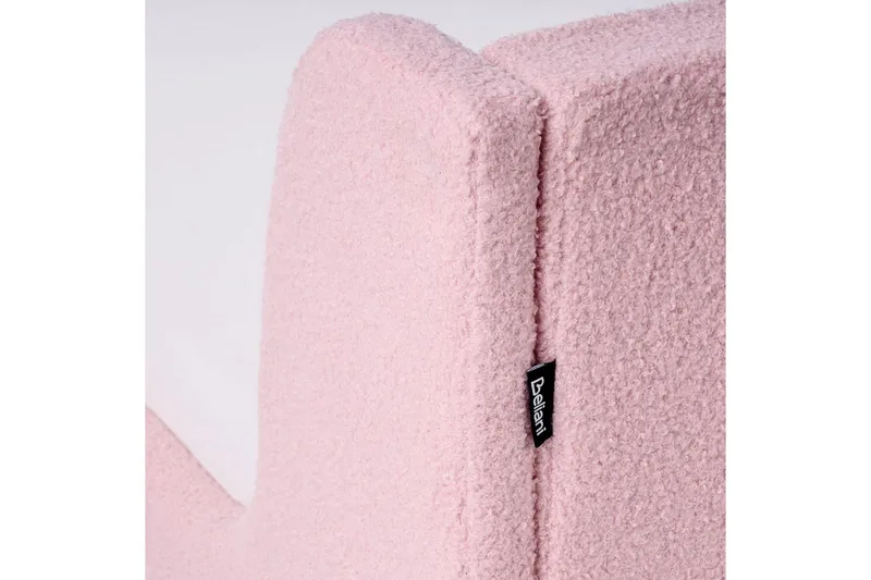 Barnsäng Laye - Rosa, ljust trä - Möbler - Barnmöbler - Barnsäng & juniorsäng