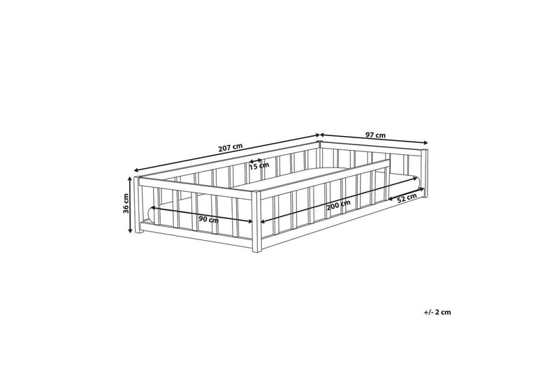 Barnsäng Meymac - Ljus trä - Möbler - Barnmöbler - Barnsäng & juniorsäng