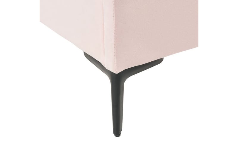 Barnsäng Rubian - Rosa, Svart - Möbler - Barnmöbler - Barnsäng & juniorsäng