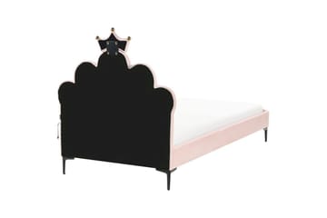 Barnsäng Rubian - Rosa, Svart - Möbler - Barnmöbler - Barnsäng & juniorsäng