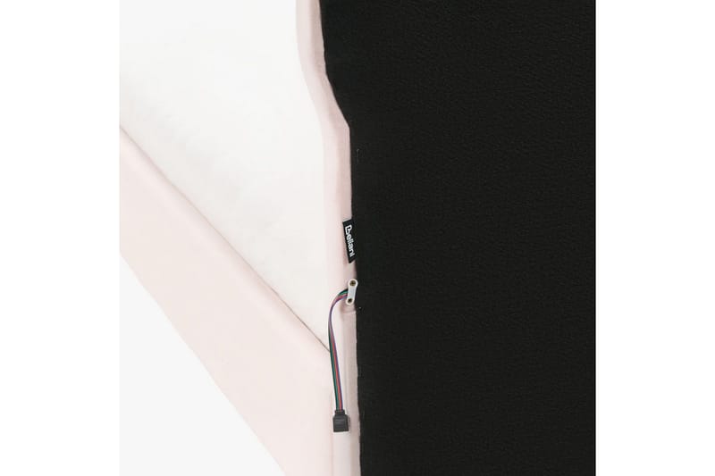 Barnsäng Rubian - Rosa, Svart - Möbler - Barnmöbler - Barnsäng & juniorsäng