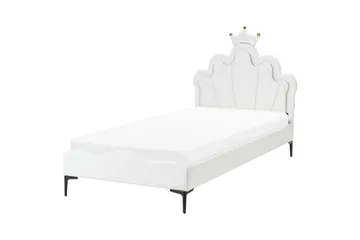 Barnsäng Rubian - Vit, Svart - Möbler - Barnmöbler - Barnsäng & juniorsäng