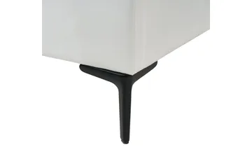 Barnsäng Rubian - Vit, Svart - Möbler - Barnmöbler - Barnsäng & juniorsäng