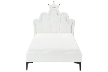 Barnsäng Rubian - Vit, Svart - Möbler - Barnmöbler - Barnsäng & juniorsäng