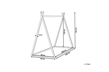 Barnsäng Saurat - Grå - Möbler - Barnmöbler - Barnsäng & juniorsäng