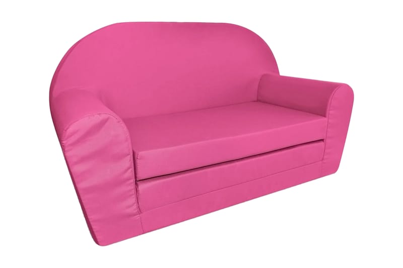 Bäddsoffa för barn rosa - Rosa - Barnsoffa