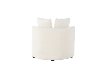 Kelso Barnsoffa Teddy - Vit - Möbler - Barnmöbler - Barnsoffa