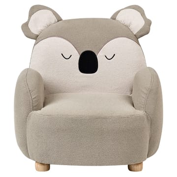 Barnfåtölj Hervik - Beige, vit, brun/55x49x63 - Möbler - Barnmöbler - Barnstol - Barnfåtölj