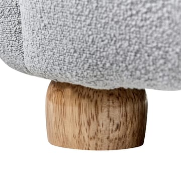 Barnfåtölj Hervik - Grå, vit, brun/55x49x63 - Möbler - Barnmöbler - Barnstol - Barnfåtölj