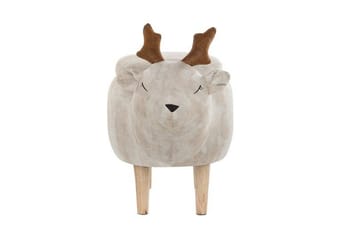 Sittpuff Burtonon med Förvaring - Beige - Möbler - Barnmöbler - Barnstol - Barnpall