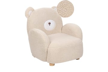 Barnstol Boo Beige/ljust trä - Beige/ljust trä - Möbler - Barnmöbler - Barnstol - Barnfåtölj