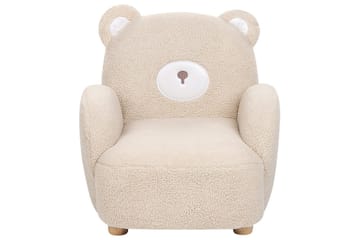 Barnstol Boo Beige/ljust trä - Beige/ljust trä - Möbler - Barnmöbler - Barnstol - Barnfåtölj